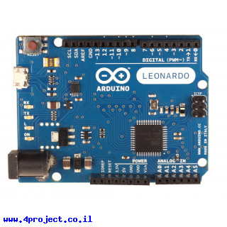 "כרטיס פיתוח Arduino Leonardo"