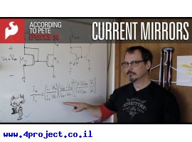 מדריך SFE: לפי פיט - מראות זרם (מעגל זרם קבוע)