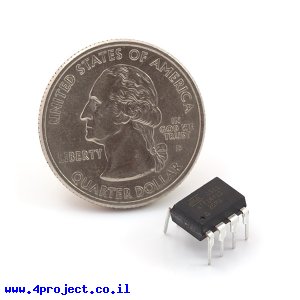 בקר AVR ATtiny13 8Pin 20MHz 1KByte 4A/D