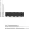 בקר AVR ATMega168 28Pin 20MHz 16KByte 6A/D