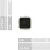 בקר AVR ATMega328P TQFP 20MHz 32KByte 8A/D