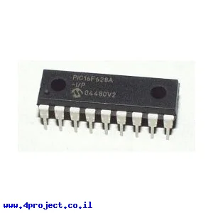 בקר PIC 16F628A 18Pin 20MHz 2KByte