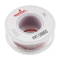 חוט רב גידי להלחמה - AWG22 - אדום - 7.5 מטר