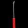 חוט קשיח חד גידי - AWG22 - אדום - 7.5 מטר