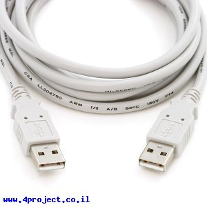 כבל USB מיוחד A ל-A באורך 1.8 מטר