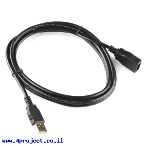 כבל USB מאריך באורך 1.8 מטר