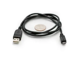 תמונה של מוצר כבל USB A ל-microB באורך 75 ס"מ