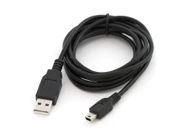 תמונה של מוצר כבל USB A ל-miniB באורך 1.8 מטר