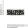 7Segment כחול, 4 ספרות, 10 מ"מ
