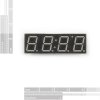 7Segment אדום, 4 ספרות, 10 מ"מ
