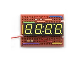 תמונה של מוצר 7Segment צהוב, 4 ספרות, 10 מ"מ