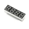 7Segment צהוב, 4 ספרות, 10 מ"מ