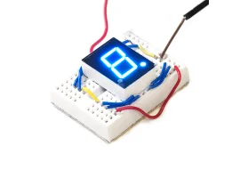 תמונה של מוצר 7Segment כחול, 15 מ"מ