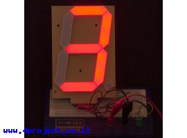 תמונה של מוצר 7Segment אדום, 153 מ"מ