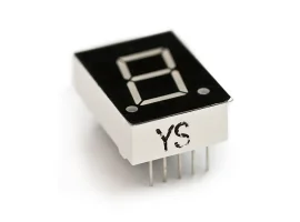 תמונה של מוצר 7Segment אדום, 15 מ"מ, אנודה משותפת