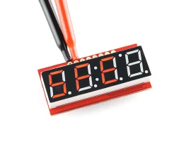 תמונה של מוצר 7Segment אדום, 4 ספרות, 10 מ"מ, ממשק טורי - גרסה קודמת