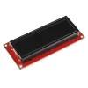 LCD טקסט 16x2, חום על שחור, 3.3V
