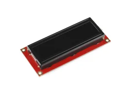תמונה של מוצר LCD טקסט 16x2, חום על שחור, 3.3V