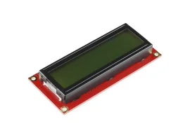 תמונה של מוצר LCD טקסט 16x2, שחור על ירוק, 3.3V