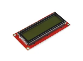 תמונה של מוצר LCD טקסט 16x2, שחור על ירוק, 5V