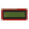 LCD טקסט 16x2, שחור על ירוק, 5V