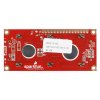LCD טקסט 16x2, אדום על שחור, 3.3V