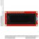 LCD טקסט 16x2, אדום על שחור, 5V
