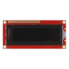 LCD טקסט 16x2, אדום על שחור, 5V