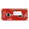 LCD טקסט 16x2, אדום על שחור, 5V