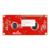 LCD טקסט 16x2, לבן על שחור, 3.3V