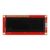 LCD טקסט 16x2, לבן על שחור, 3.3V