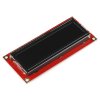 LCD טקסט 16x2, לבן על שחור, 5V