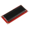 LCD טקסט 16x2, לבן על שחור, 5V