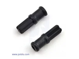תמונה של מוצר רכזת לציר 2 מ"מ עגול לגלגלי LEGO - ערכה של 2