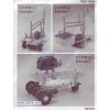מחבר מתכתי אוניברסלי של Tamiya 70164 - ערכה של 4