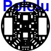 פלטפורמה RRC04A בקוטר 127 מ"מ - צבע שחור