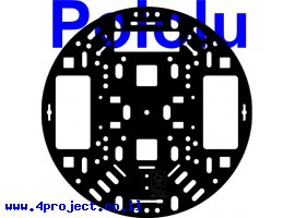תמונה של מוצר פלטפורמה RRC04A בקוטר 127 מ"מ - צבע שחור