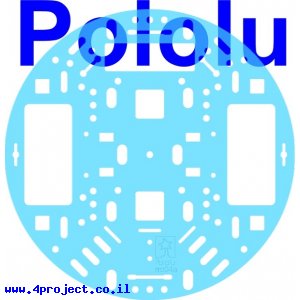 פלטפורמה RRC04A בקוטר 127 מ"מ - צבע תכלת