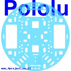 פלטפורמה RRC04A בקוטר 127 מ"מ - צבע תכלת