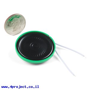 רמקול שטוח - 0.5W 8 Ohm