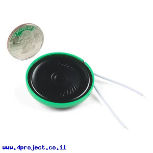 רמקול שטוח - 0.5W 8 Ohm