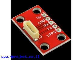 תמונה של מוצר כרטיסון עם מחבר למודול GPS EM-401/EM-406/EM-506 - גרסה קודמת