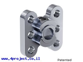 תמונה של מוצר רכזת בורג קלה לתבנית חורים 16 מ"מ לציר 6 מ"מ