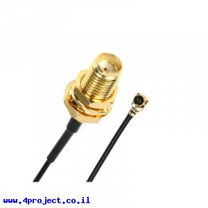 מתאם מחבר U.FL/IPEX1 ל-SMA - אורך 15 ס"מ