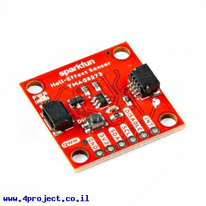 חיישן מגנט 3D לינארי TMAG5273 - חיבור Qwiic