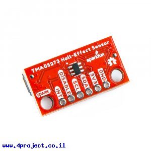 חיישן מגנט 3D לינארי TMAG5273 - חיבור Qwiic (מיני)