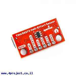 חיישן מגנט 3D לינארי TMAG5273 - חיבור Qwiic (מיני)