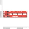 פס לדים עם 10 יחידות של APA102C - חיבור Qwiic
