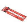 פס לדים עם 10 יחידות של APA102C - חיבור Qwiic