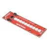 פס לדים עם 10 יחידות של APA102C - חיבור Qwiic